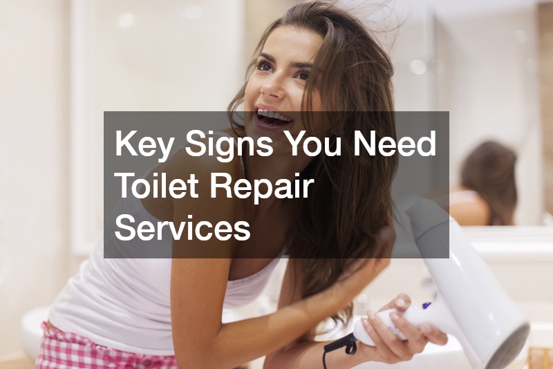 Key Signs You Need Toilet Repair Services